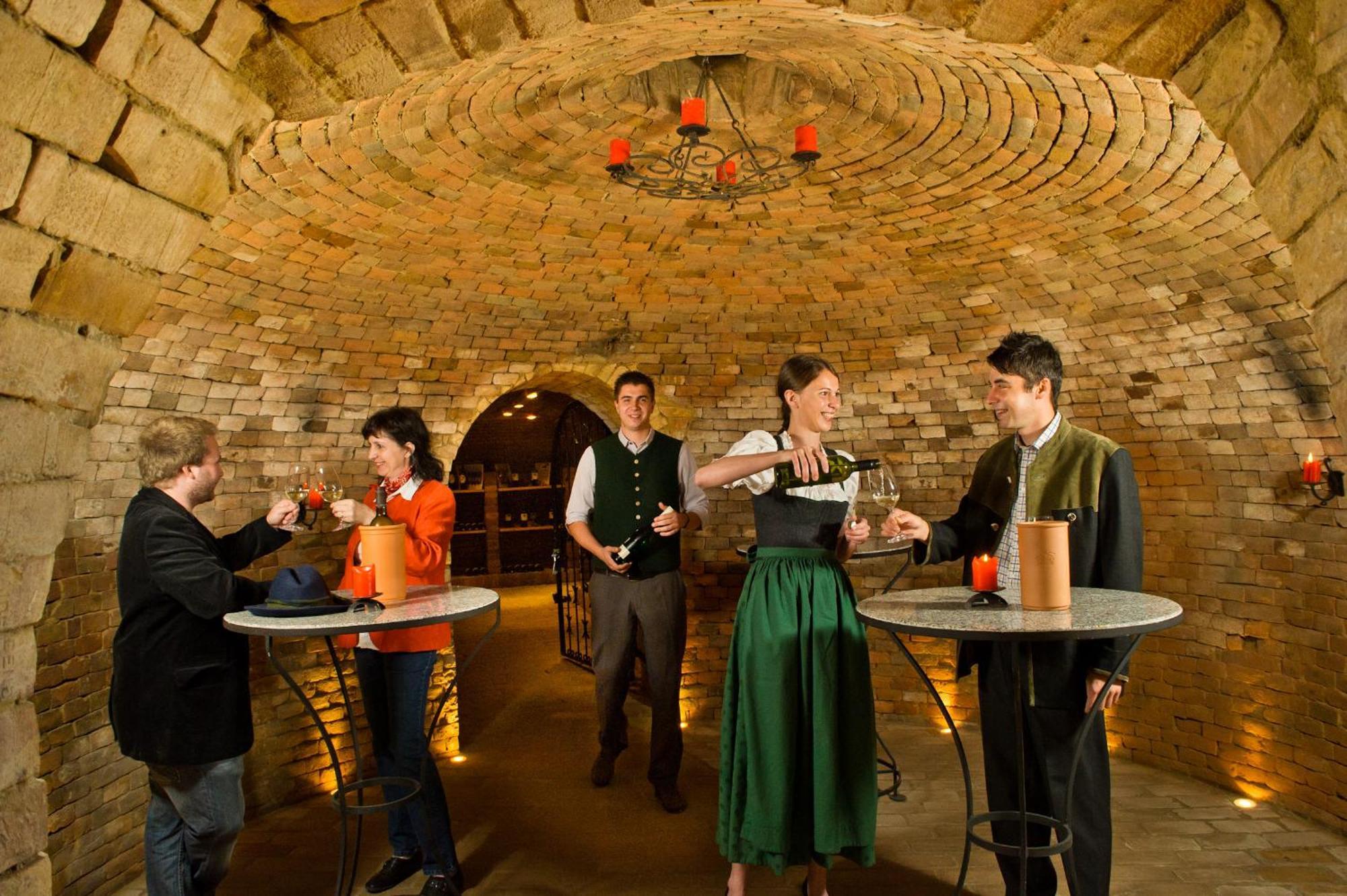 Hotel-Restaurant-Vinothek Felix Sommer Auersthal Extérieur photo